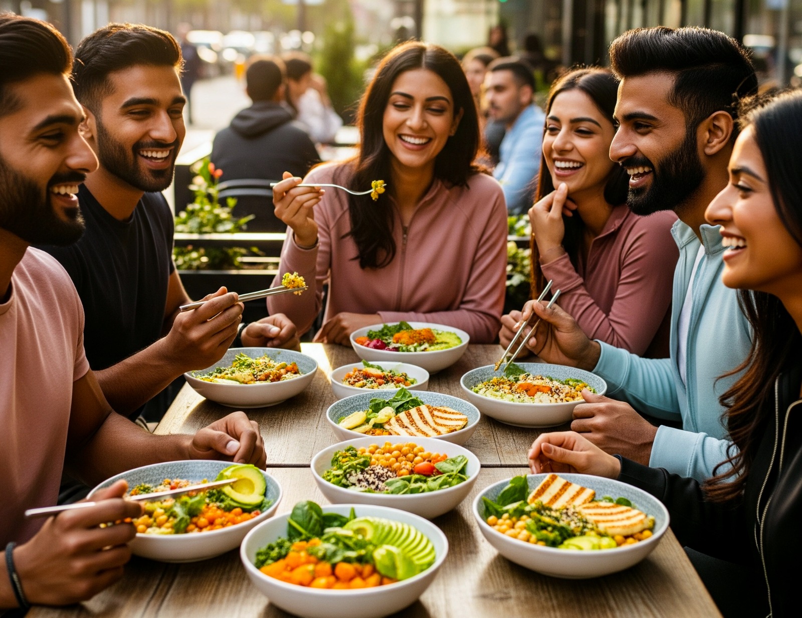 people-eating-together